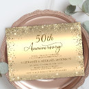 Search for wedding anniversary invitations 50th anniversary celebration