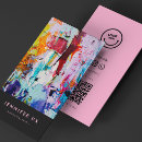 Search for painter artist business cards Professional