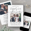Search for newlywed couple invitations We got married