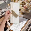Search for black and white wedding menus Clean