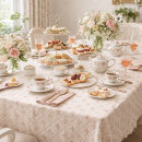 Search for pink floral tablecloths Cottagecore