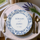 Search for floral wedding plates Chinoiserie