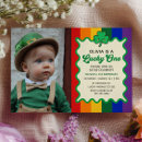 Search for cute irish invitations Rainbow