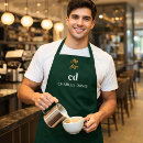 Search for emerald green aprons Kitchen