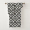 Search for damask pattern bath towels White