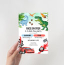 Search for dino cars invitations Dinosaur