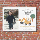 Search for construction 3rd birthday invitations Trucks