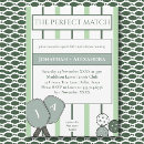 Search for sports bridal shower invitations Match made in heaven