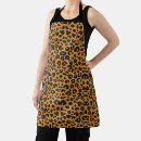 Search for black leopard print aprons Pattern