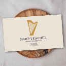 Search for harp business cards Instrument