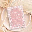 Search for papel picado baby shower invitations Pink