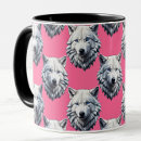 Search for arctic wolf mugs Snow