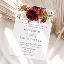 Search for burgundy and ivory wedding invitations Couple