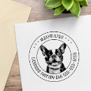 Search for french bulldog rubber stamps Pet