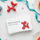 Search for balloon animals business cards Party