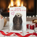Search for otter valentines day cards Wife