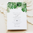 Search for luau party invitations Palm leaves