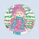 Search for ski girl stickers Winter sport