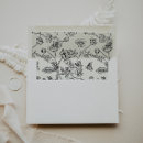 Search for lined wedding envelopes Black