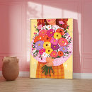 Search for flower illustration posters Summer