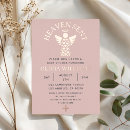 Search for religious baby shower invitations Angel
