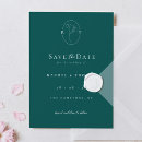 Search for emerald wedding save the dates Classy