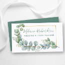 Search for bohemian business cards Makeup artist