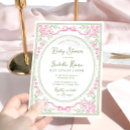 Search for green pink invitations Preppy