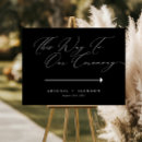 Search for party this way wedding signs Black and white
