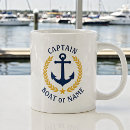 Search for navy blue gold mugs Anchor