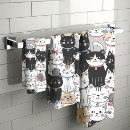 Search for cat lovers bath towels Illustration