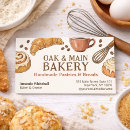 Search for bread bakery business cards Rustic