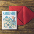 Search for santorini postcards Greek island