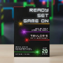 Search for targets invitations Laser tag