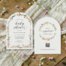 Search for arch baby shower invitations Script