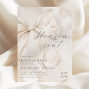 Search for heaven sent invitations Watercolor