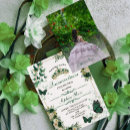 Search for emerald butterfly invitations Floral