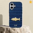 Search for cute fish iphone cases Blue