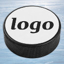 Search for hockey pucks Logo