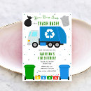Search for garbage truck invitations Trash bash