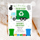 Search for garbage invitations Trash bash
