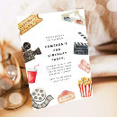 Search for red admit one invitations Movie night