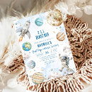 Search for boy astronaut invitations Two the moon