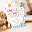 Search for waterpark invitations Pool party