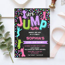 Search for kids jump and play invitations Trampoline party