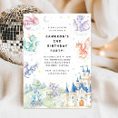 Search for dragon birthday invitations Renaissance