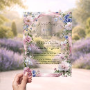 Search for acrylic bridal shower invitations Bride