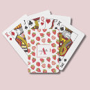 Search for strawberry playing cards Colourful
