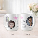 Search for soft pink mugs Photo collage