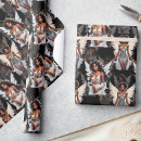 Search for black angel wrapping paper Pattern